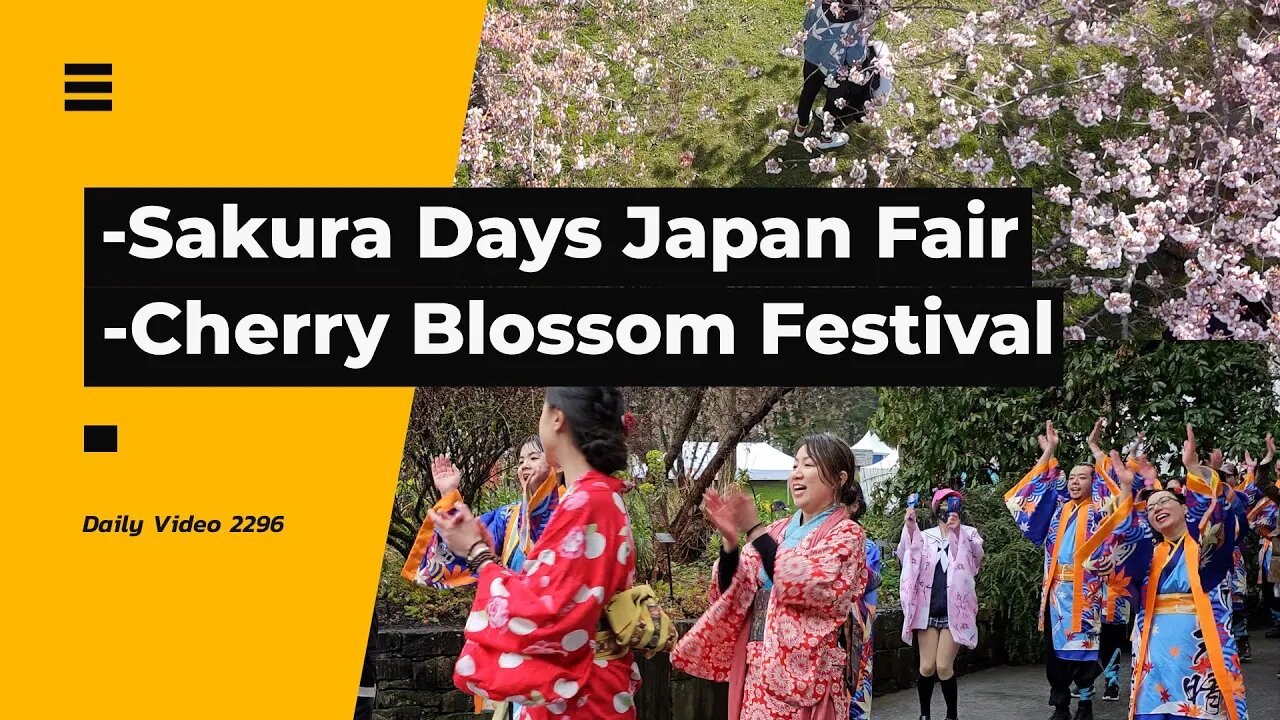 Sakura Days Japan Fair 2023 Vancouver Cherry Blossom Festival