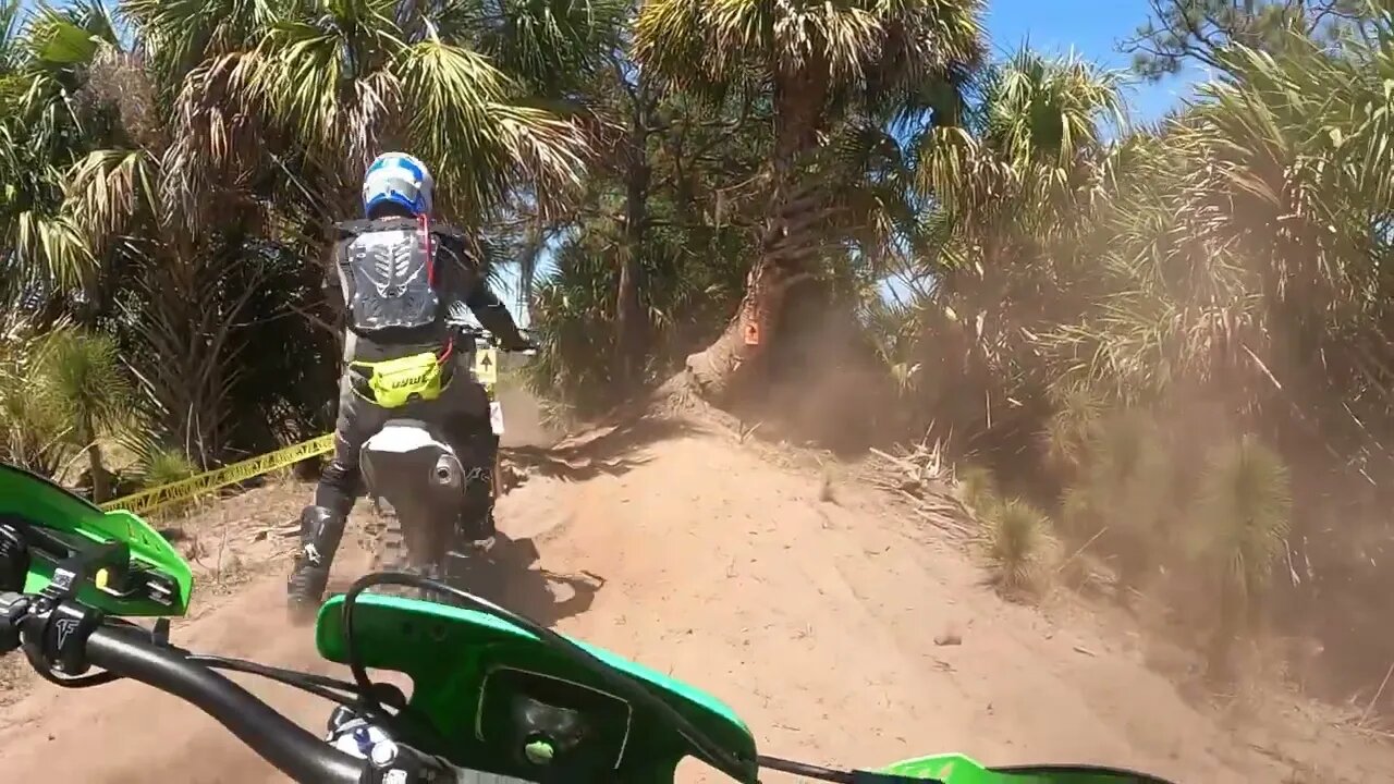 FTR Big Buck III Hare Scramble Indiantown FL EVO Senior