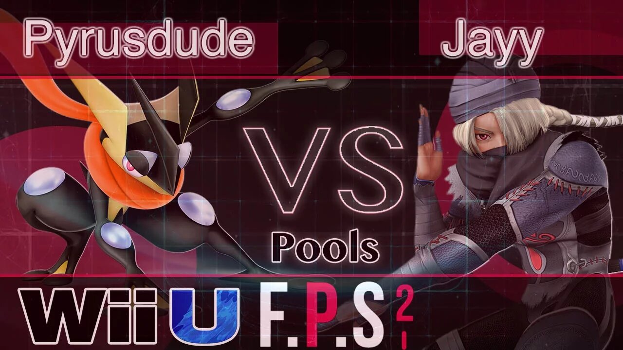 Pyrusdude (Greninja) vs Jayy (Sheik) - Wii U Pools -FPS2