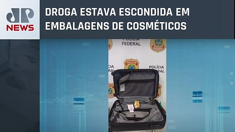 Homem é preso no Galeão ao tentar embarcar com 10 kg de cocaína