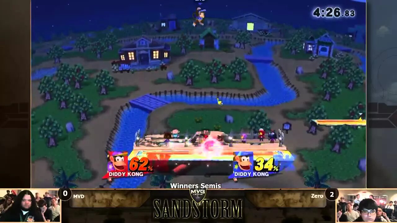MVG Sandstorm: Singles WS - MVD (Diddy Kong) vs. ZeRo (Diddy Kong)