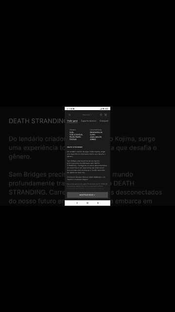 CORRA - Death Stranding - Jogo Grátis