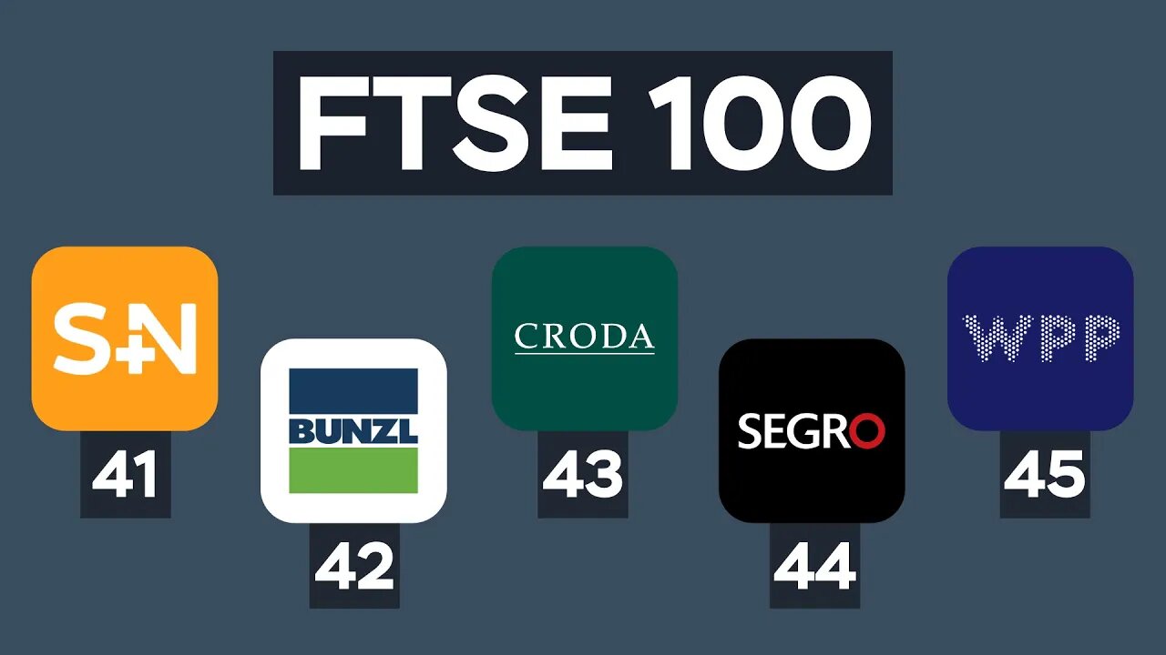 FTSE 100 | Smith & Nephew, Bunzl, Croda, Segro, WPP