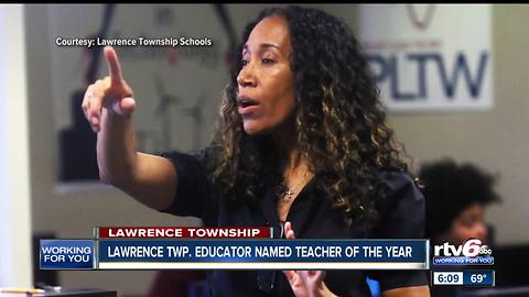 Indianapolis teacher is named state's best for 2019