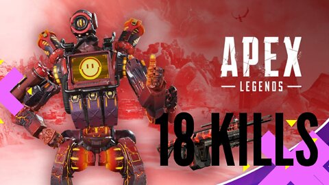 Apex Legends - 18 kills Pathfinder