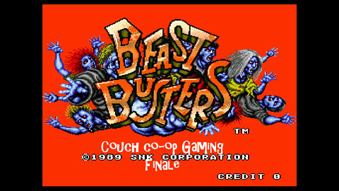 Couch co-op gaming Beast Busters Finale