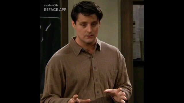 Ironmanduck as Joey from friends #deepfake #faceswap #shorts