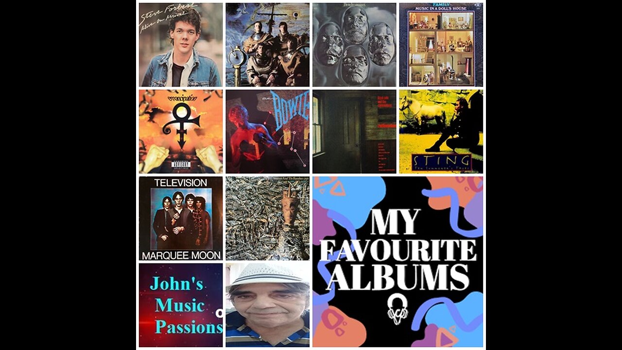 My Top 150 albums of all time Video 3 130 to 121