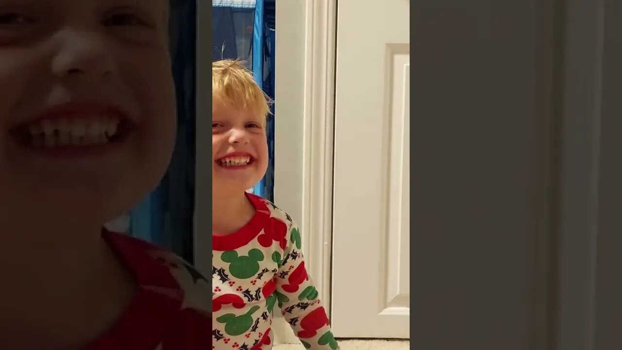 Luke Cracking Up