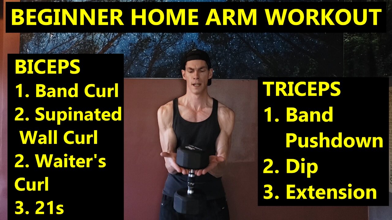 Beginner Home Workout With Minimal Equipment | ARMS | 20 Minute Workout with Full Explanations