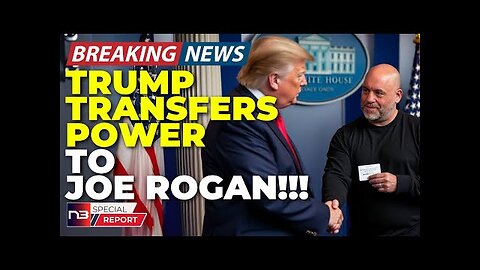 🚨BREAKING: Trump's About To Give Joe Rogan Something The Deep State Has Secretly Controlled Forever