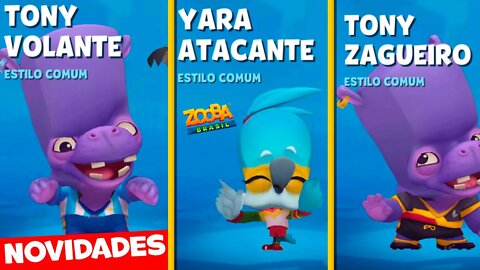 TONY ARGENTINO AGORA JÁ ERA! NOVAS SKINS TONY E YARA! ZOOBA