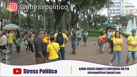 MANIFESTAÇÃO PATRIOTA 01/05/2023 PRAÇA DA LIBERDADE BH MG