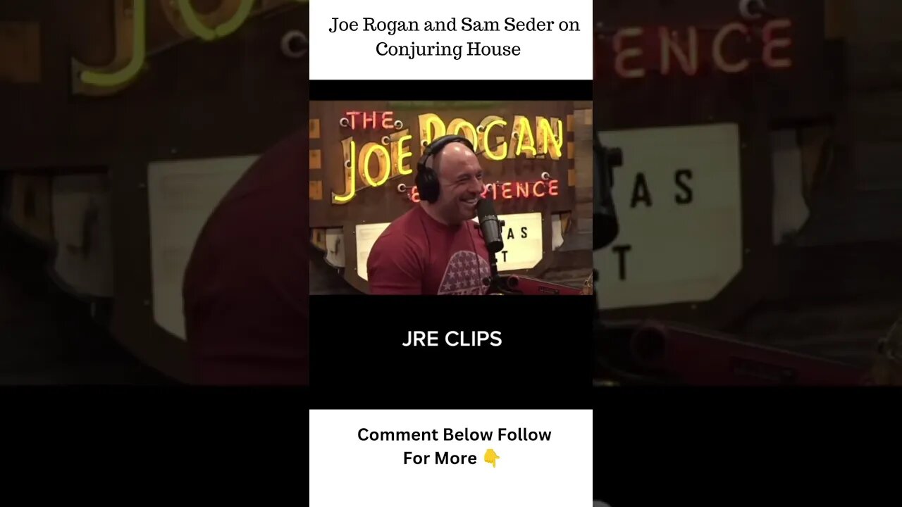 Joe Rogan Sam Seder Talk Conjuring House Full Clip | JRE PodCast | Podcast #jre #samseder