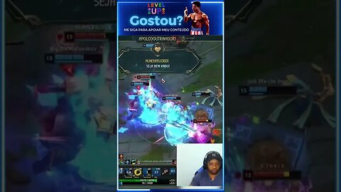 Nem sempre é gostoso assim...#leagueoflegends #leagueoflegendsbrasil #cblol