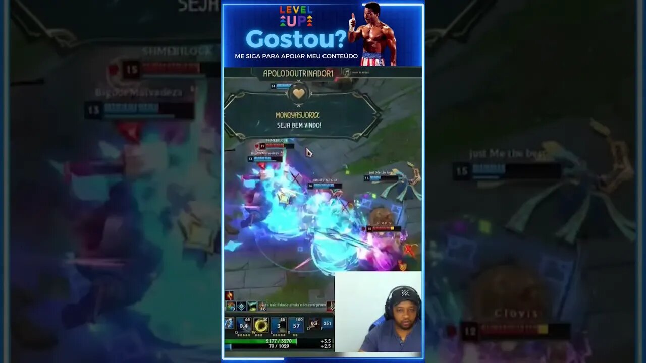 Nem sempre é gostoso assim...#leagueoflegends #leagueoflegendsbrasil #cblol