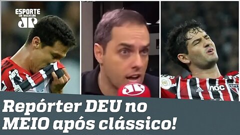 DEU NO MEIO! Repórter DESABAFA após outra derrota do São Paulo em Itaquera!