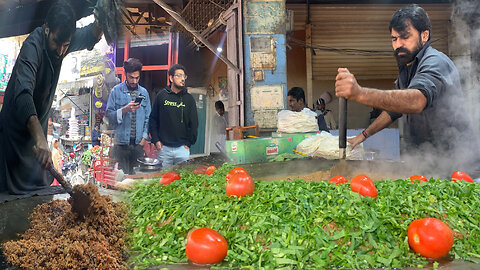 Maja Kaleji Wala - Lahore Street Food Pakistan | Tawa Fry Kaleji | Famous Kaleji in Lahore