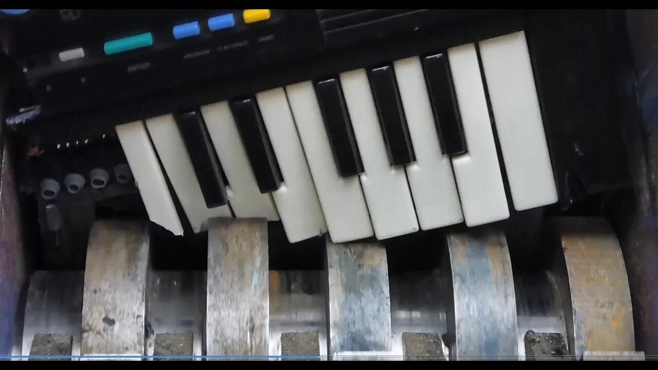 Shredder playing electronic keyboard