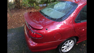 Replacing the Trunk Lid Struts on a '98 Ford Contour