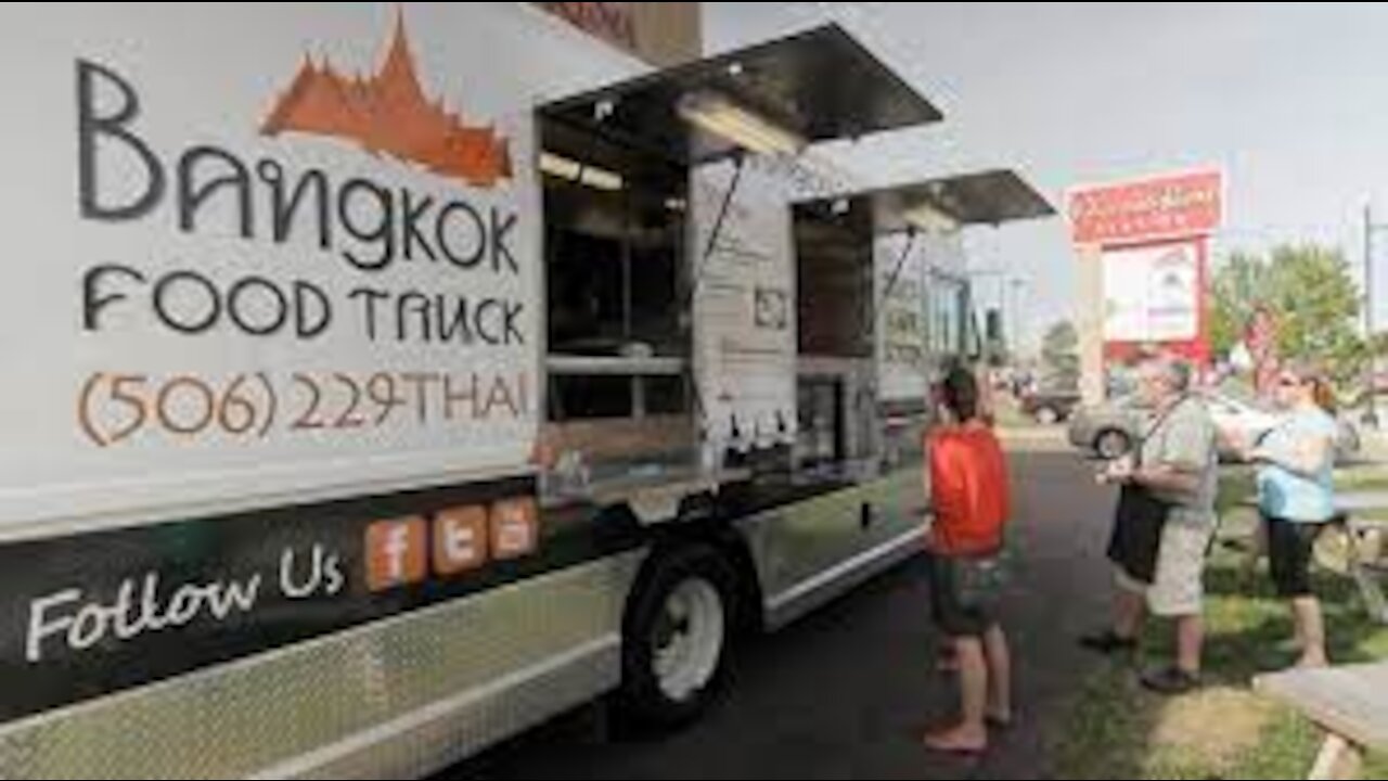 พาชมรถอาหาร Thai food truck ในอเมริกา (Thai food truck in USA)