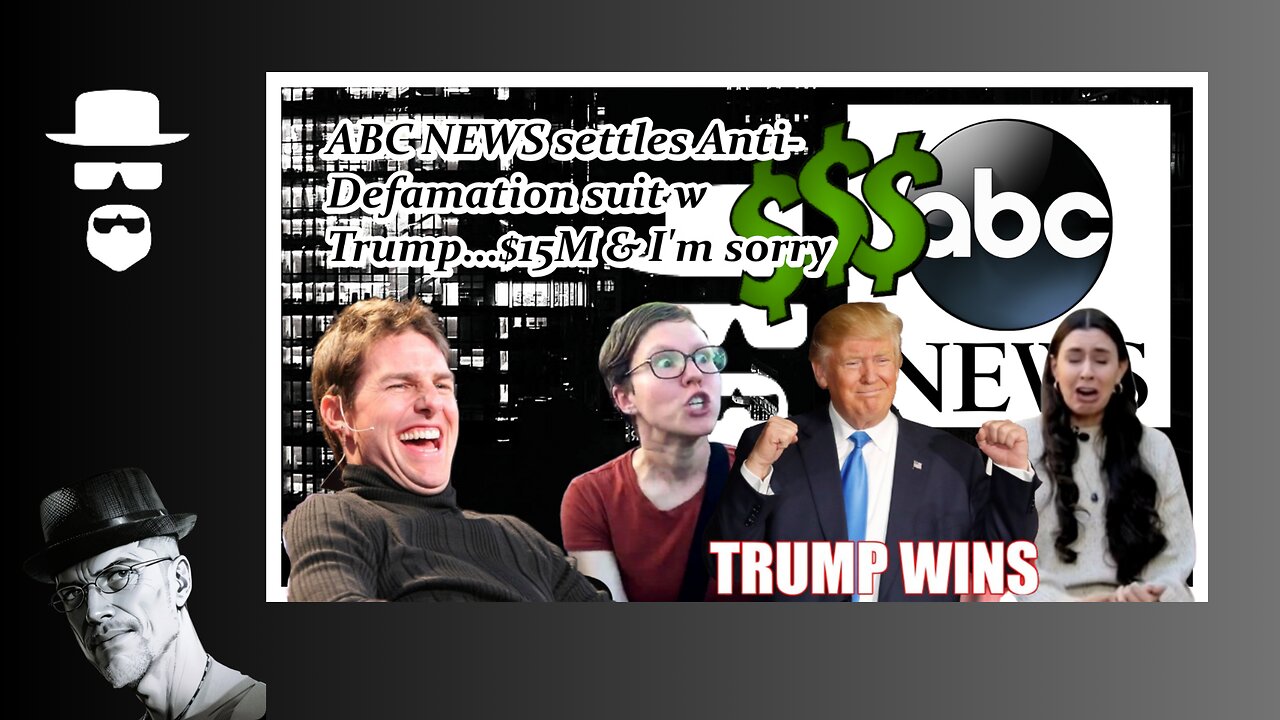 TRUMP WINS AGAIN!!! ABC NEWS SETTLES...