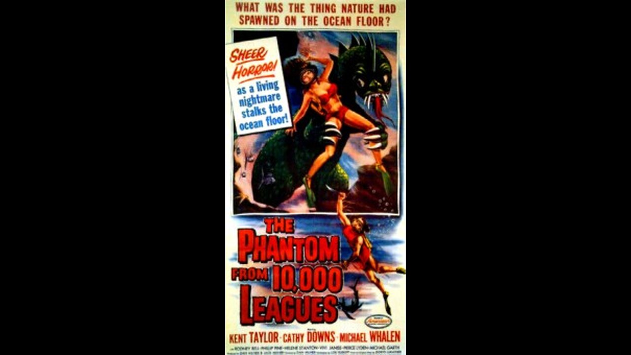 Trailer - The Phantom from 10,000 Leagues - 1955