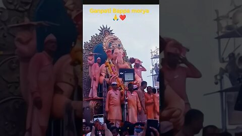 ganpati Bappa morya 🙏❤️ #ganeshchaturthi #ganpatibappamorya #viral #shorts #short