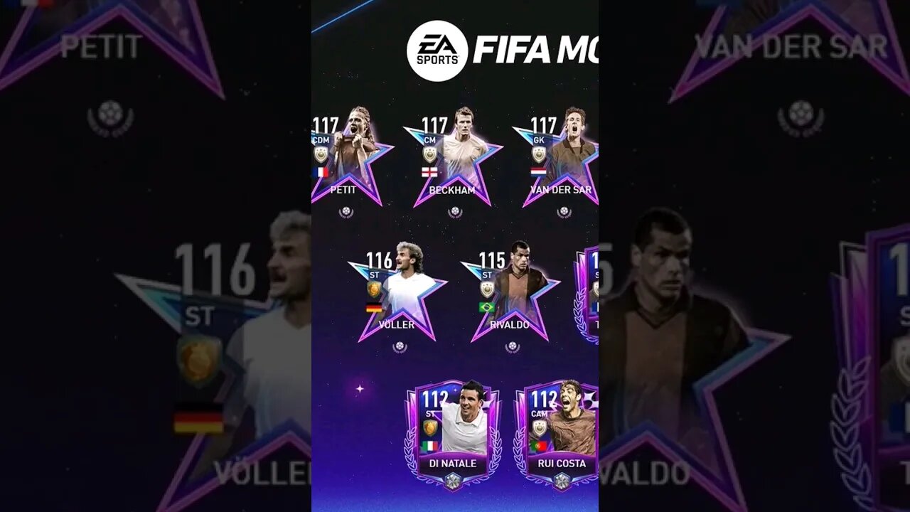 Unforgettable cast is back in #retrostars ⭐#fifamobile #shorts