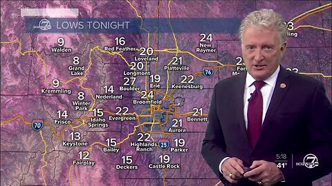 Wednesday evening forecast