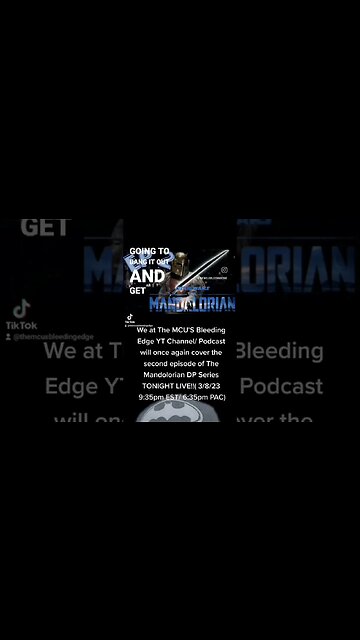 Mandolorian S 3 Episode DUECE- Recap and Discussion this evening ( Wed 3/8/23 ) come join us!