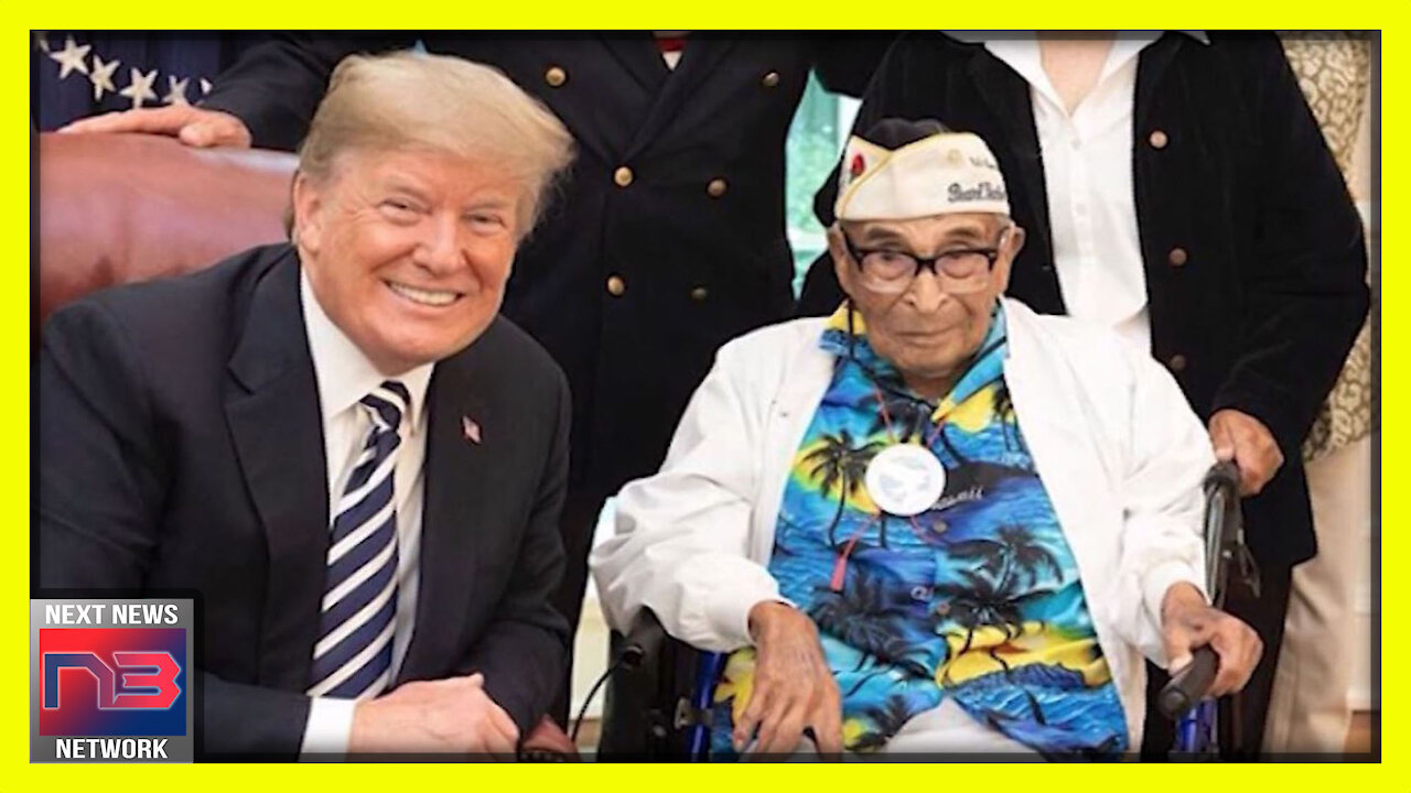 President Trump Signs Amazing Bill Honoring Oldest Pearl Harbor Survivor