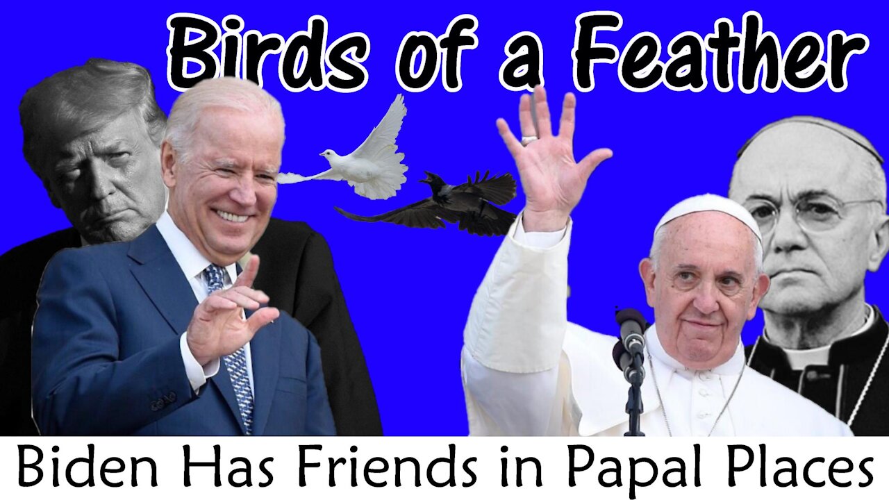 FRIENDS IN PAPAL PLACES: Joe Biden and Pope Francis Relationship Revealed on TV | NEWSFLASH