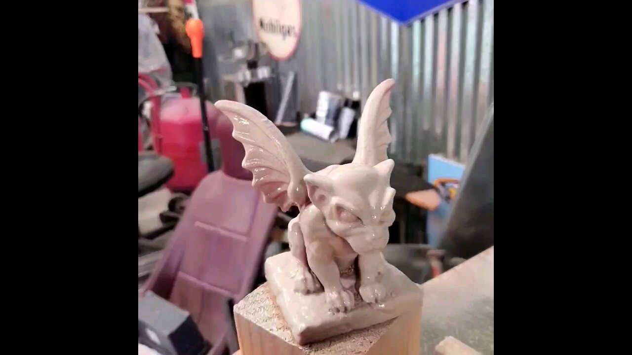 3d Printed Gargoyle