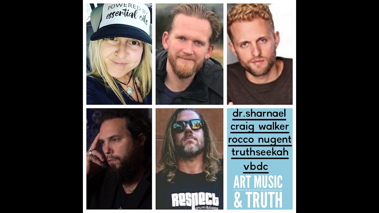 TruthSeekah, Rocco Nugent, Craig Walker, VBDC & Dr Sharnael discuss Truth & expression through MUSIC