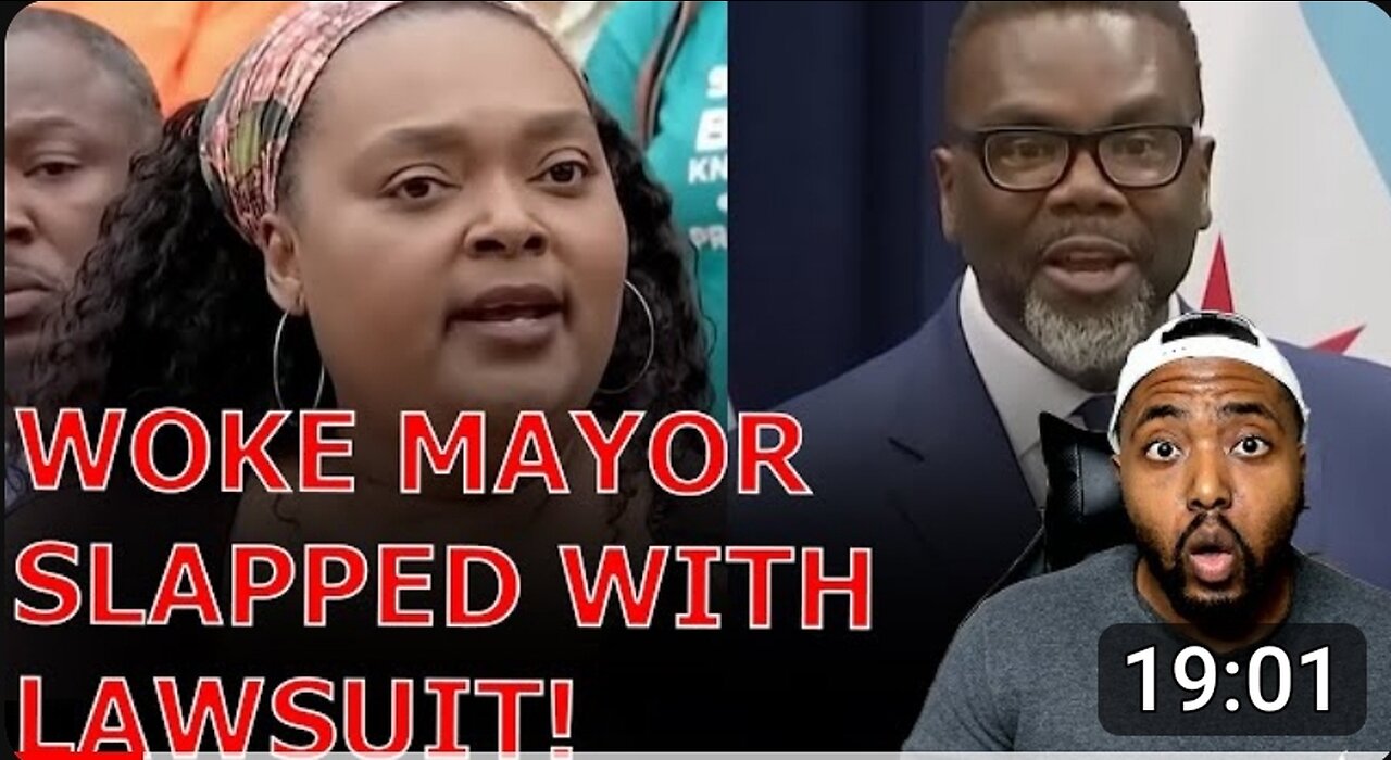 Black Chicago Residents FILE LAWSUIT Against Woke Mayor Brandon Johnson Over Illegal Immigrants