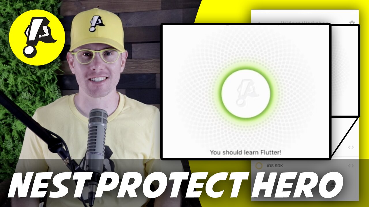 Nest Protect Hero in Flutter | Widget Workshop