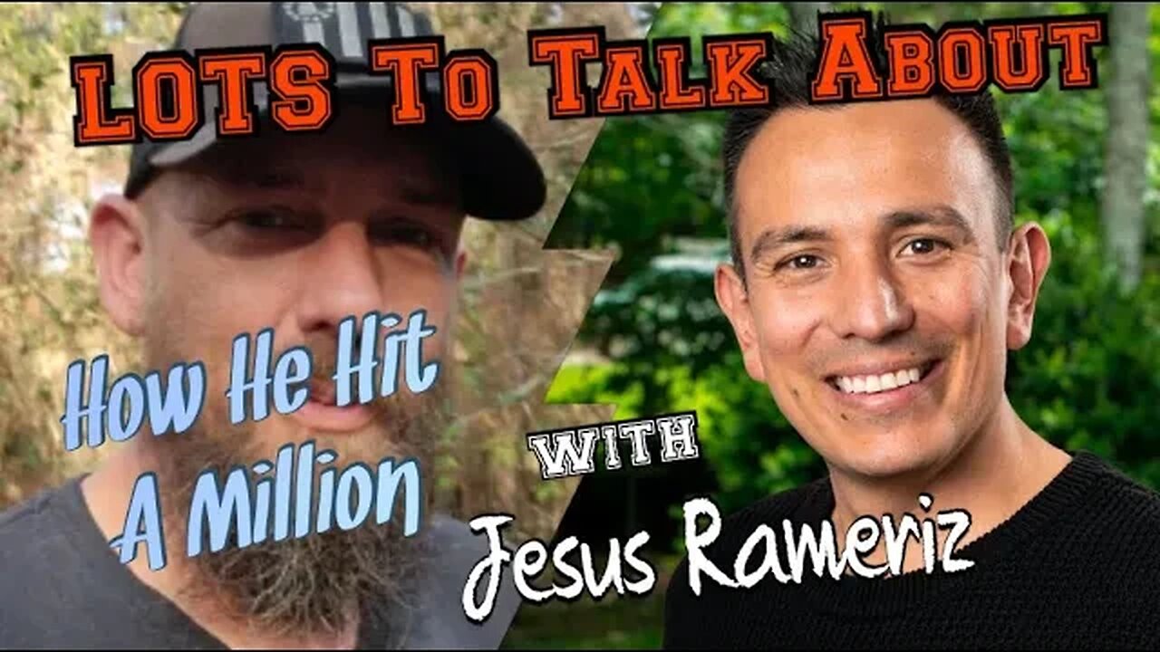 LOTS To Talk About with Jesus Ramirez #youtube #subscribers #photoshop #million #advice