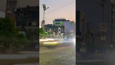 Nepalgunj at dusk - Nepal TIMELAPSE