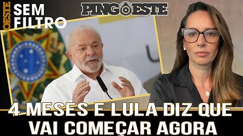 Lula reconhece que governo ainda não tem uma marca [ANA PAULA HENKEL]