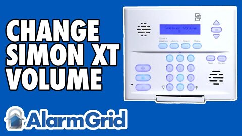 Changing the Volume on an Interlogix Simon XT