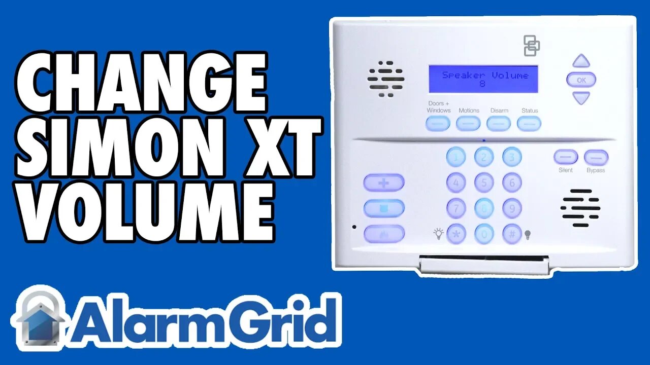 Changing the Volume on an Interlogix Simon XT