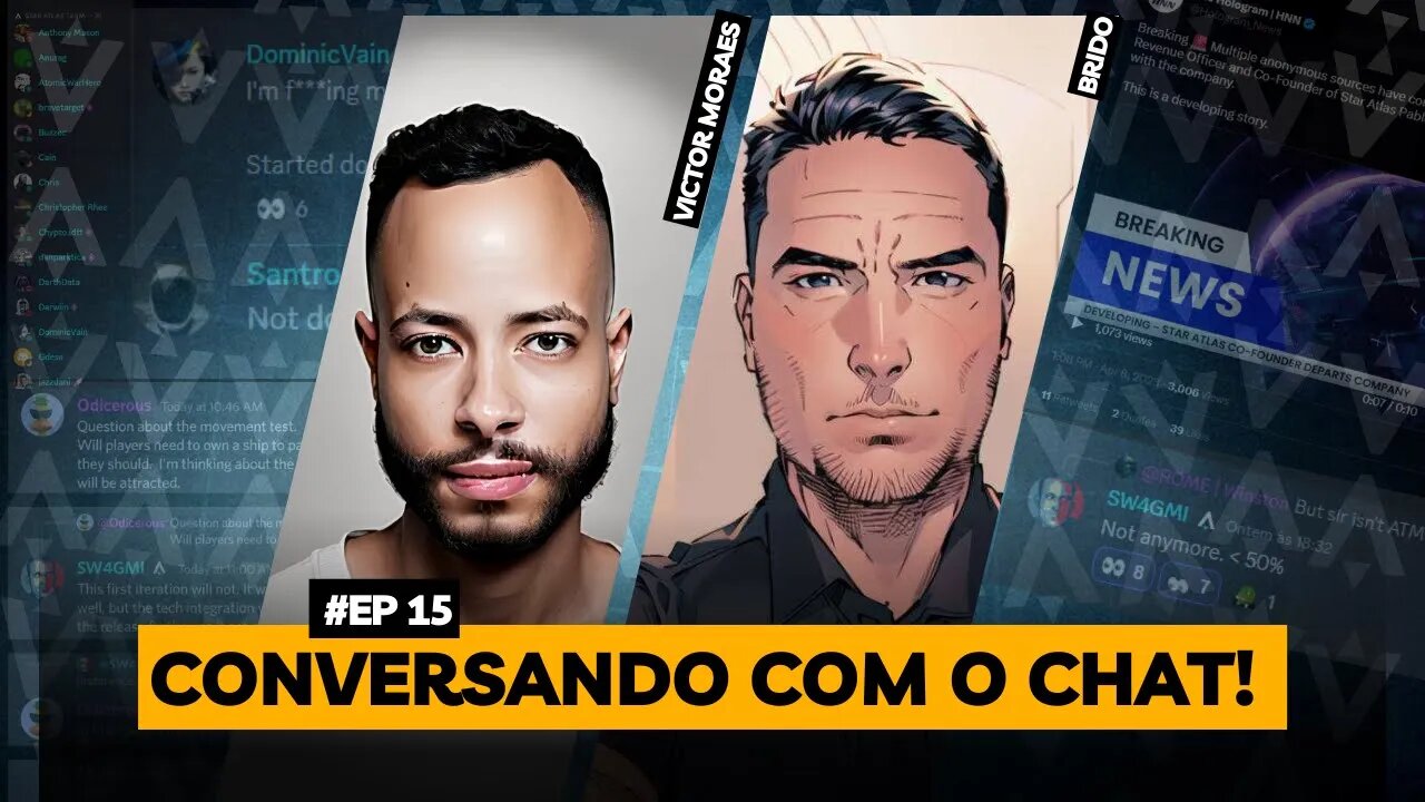 [STAR ATLAS] ATUALIZAÇÕES DA SEMANA | VICTOR MORAES E BRIDO PODSTARBRASIL#13