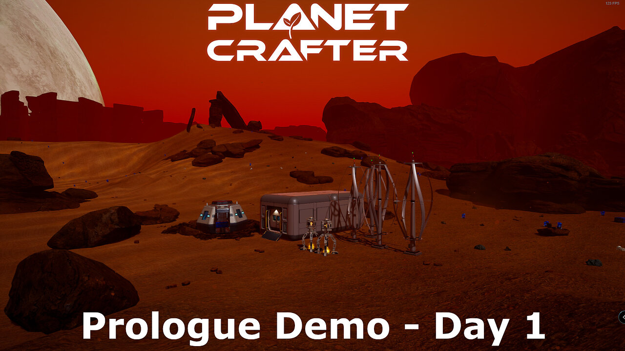 Open World Terraforming Crafting Game Demo | The Planet Crafter Gameplay | Ep 1