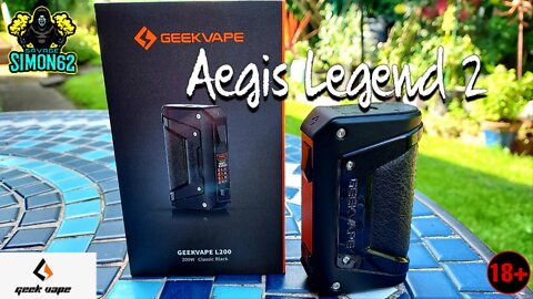 GEEKVAPE AEGIS L200 (AEGIS LEGEND 2) REVIEW 🔞 #geekvape #aegisl200 #dual18650batterymod #vape