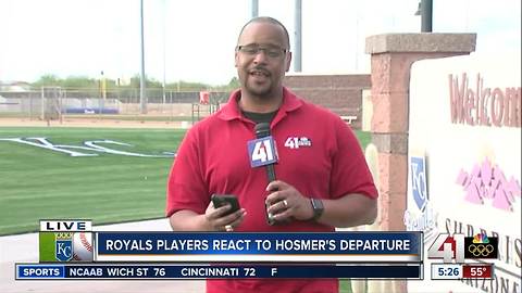 Royals react to Eric Hosmer's departure