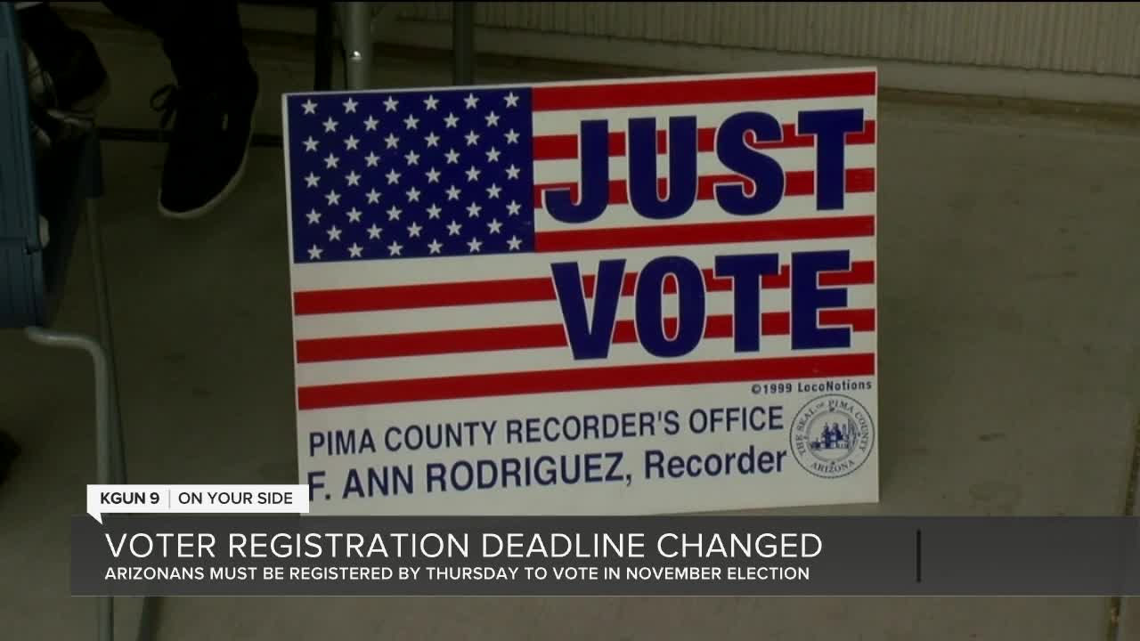 AZ voter registration extension cut back