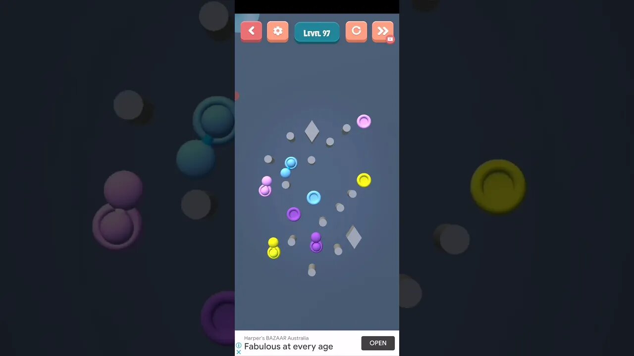 Color Rope Puzzle - Level 097