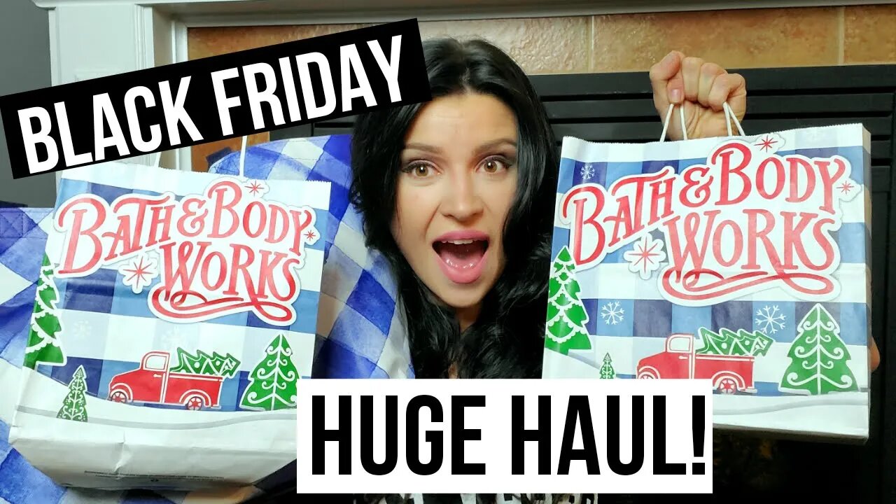 BLACK FRIDAY HAUL - BATH & BODY WORKS FRAGRANCES, ETC. #blackfriday #bathandbodyworks