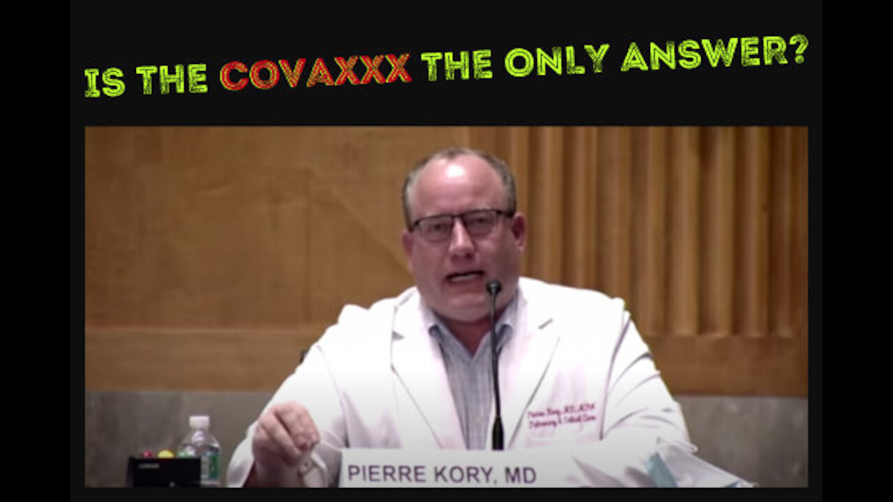 IS THE CoVaXXX THE ONLY ANSWER?